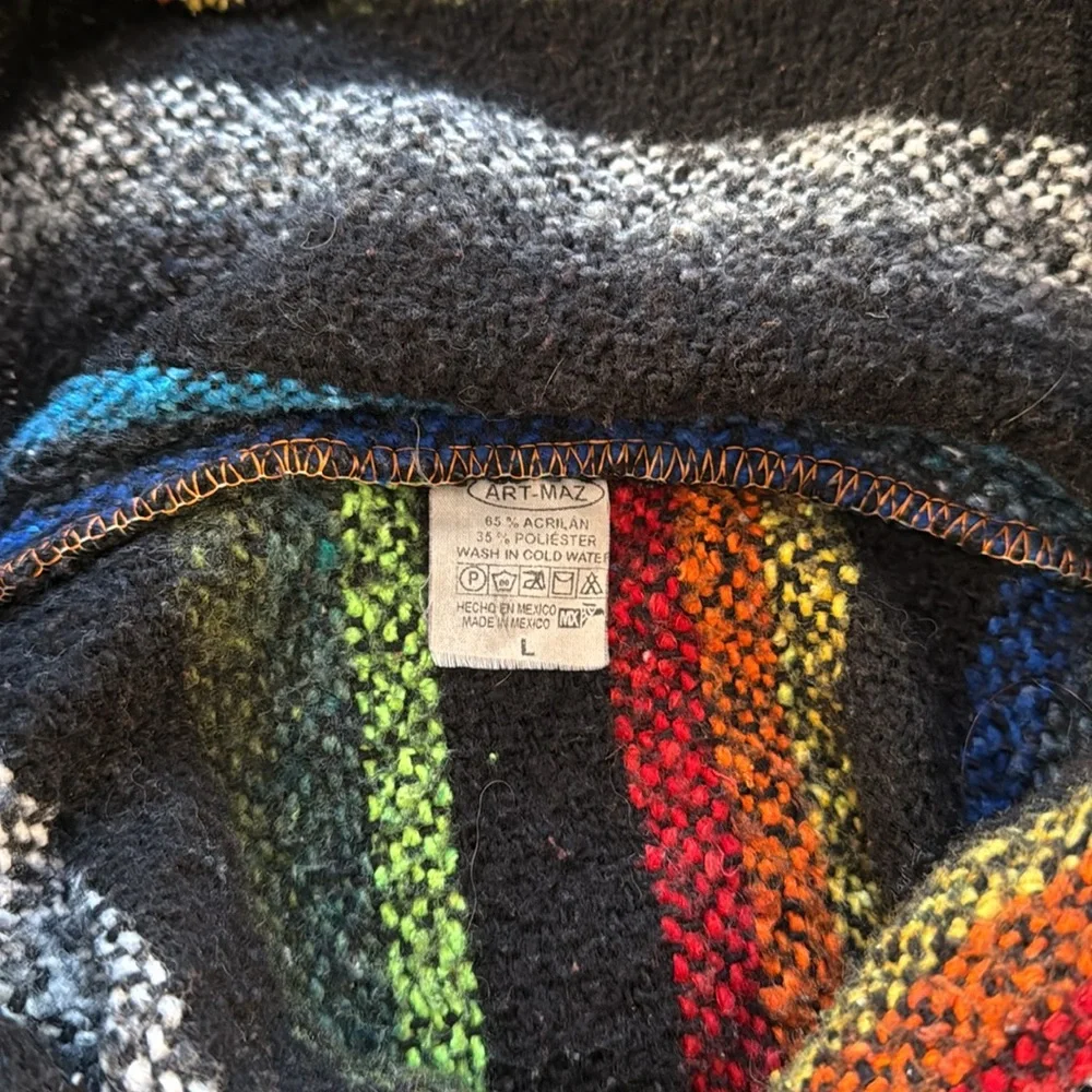 Multi-colored Pullover Wool - Picture 4 of 4